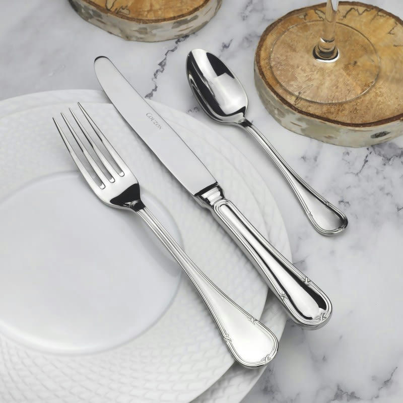 VENDOME - Service à dessert en Acier Inoxydable