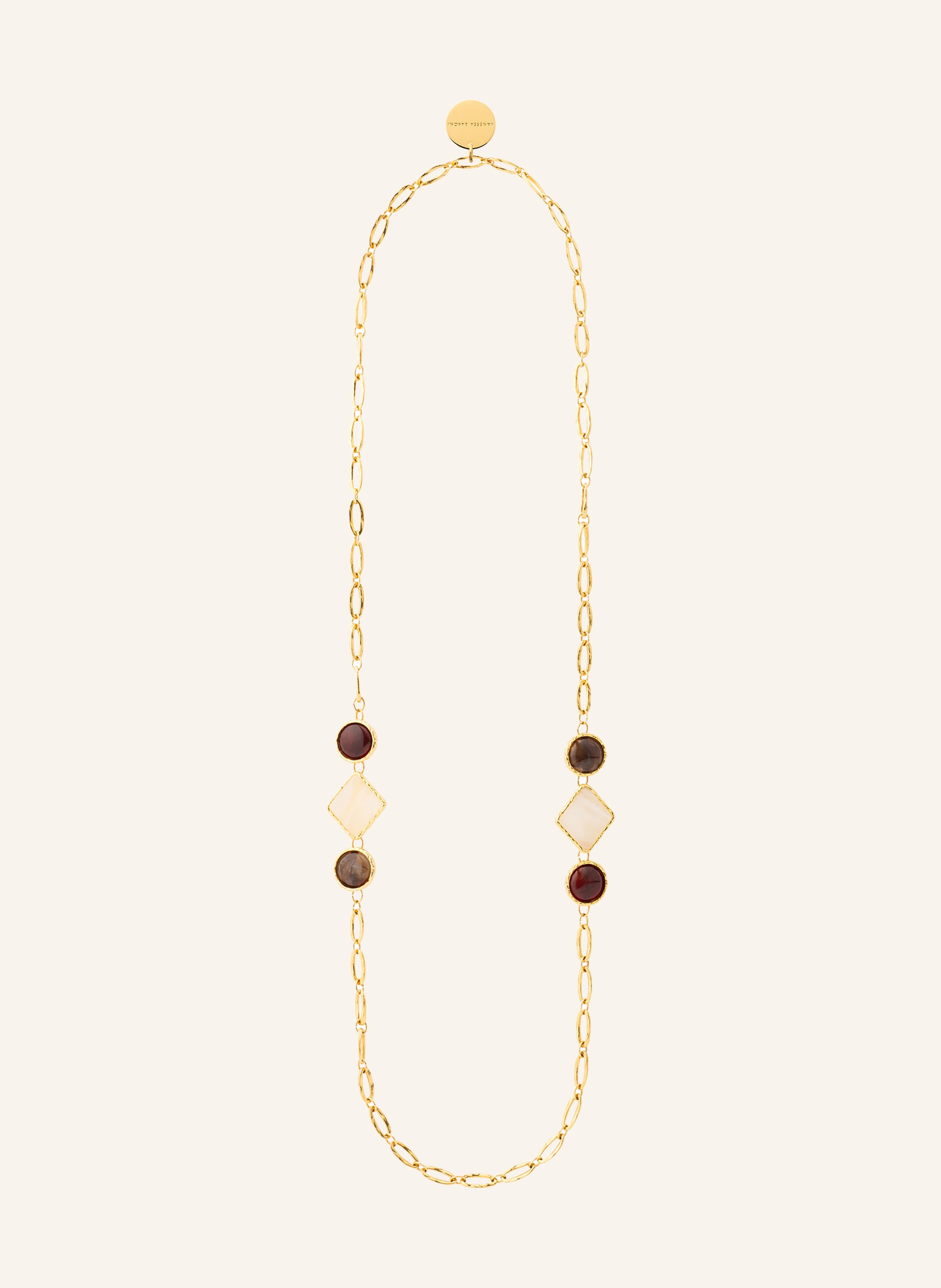 VANESSA BARONI Halskette VINTAGE LONG GEOMETRIC