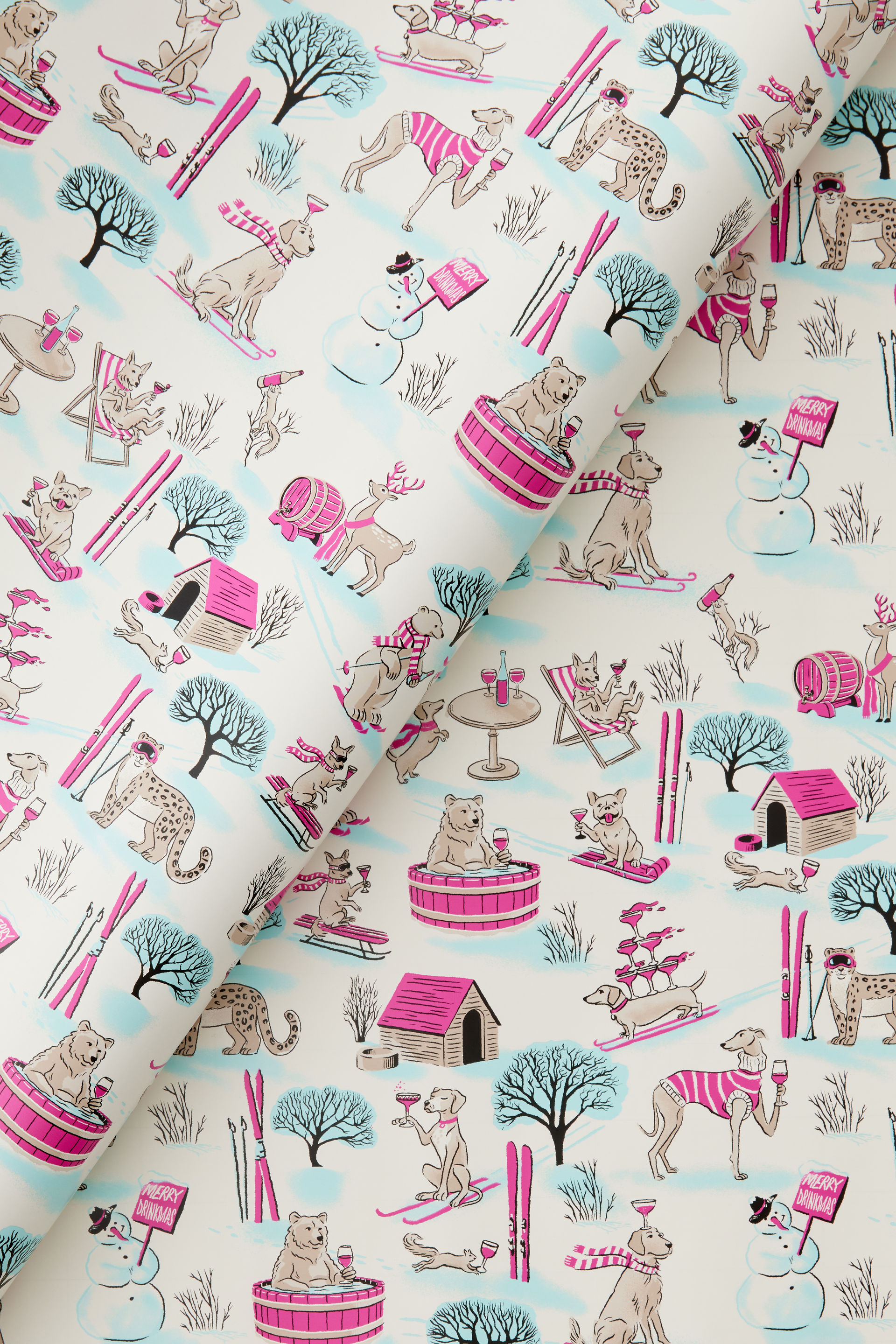 Christmas Wrapping Paper Roll