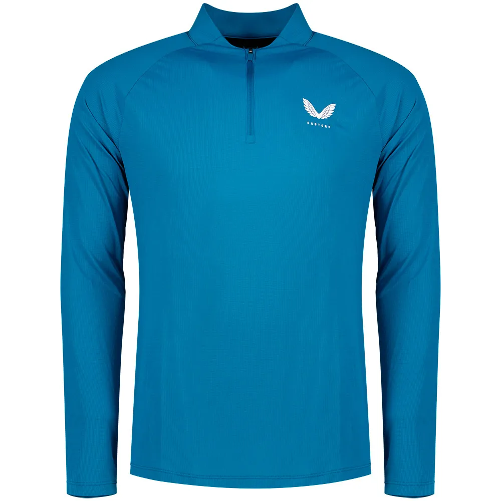 Castore Flow Breathable half zip long sleeve T-shirt
