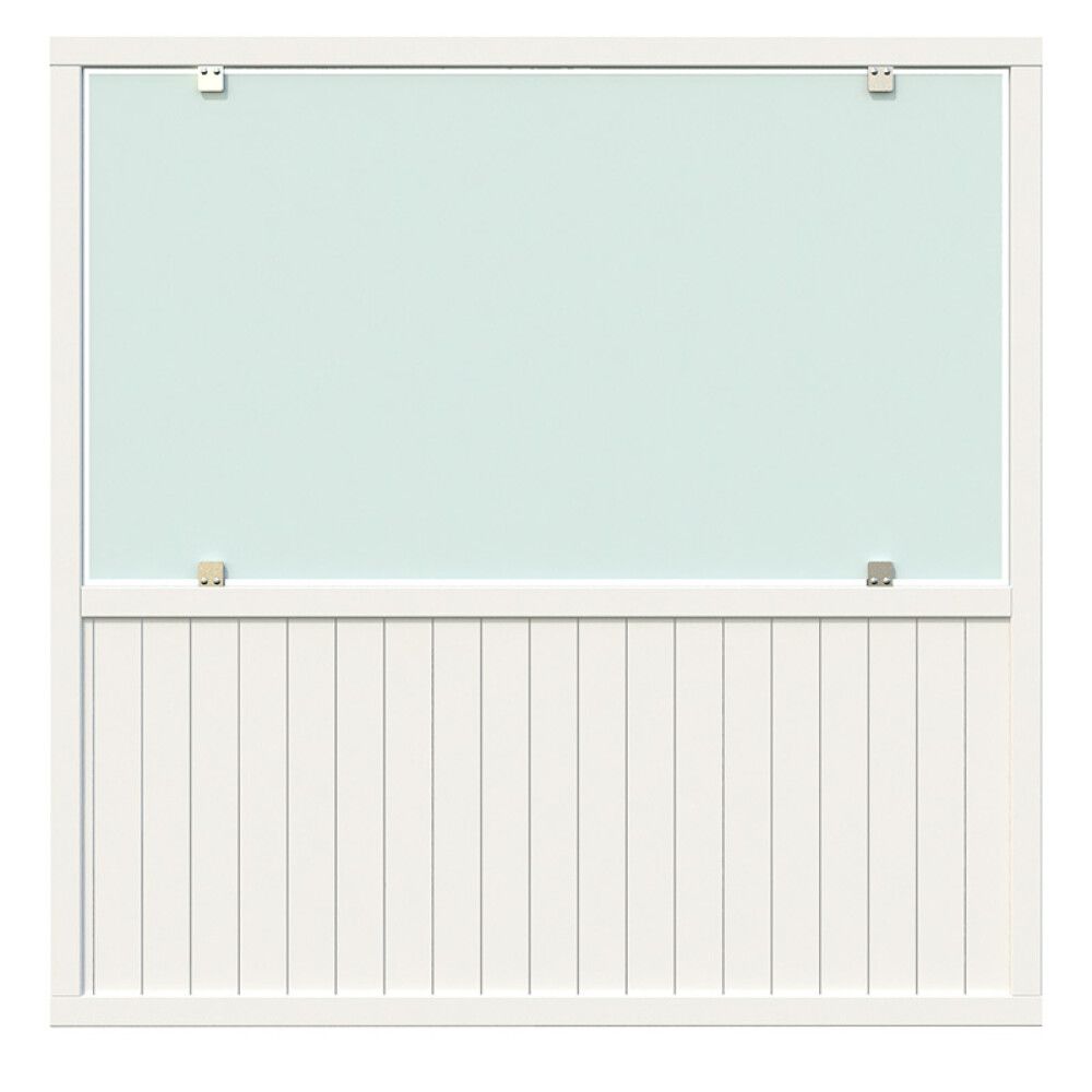 LEVEGG PALMAKO JANET HVITMALT 180X180CM