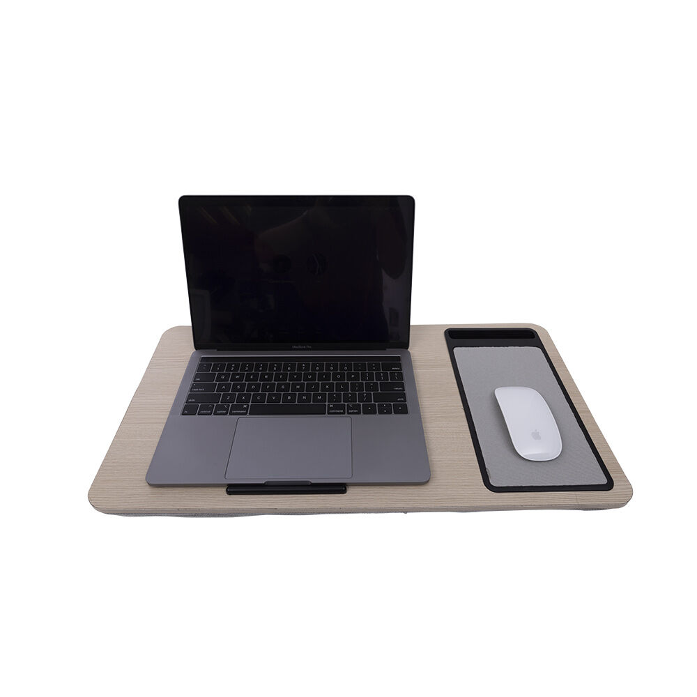 Support pour tablette ordinateur beige