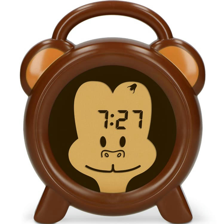 - Réveil éducatif et veilleuse sleeptrainer singe