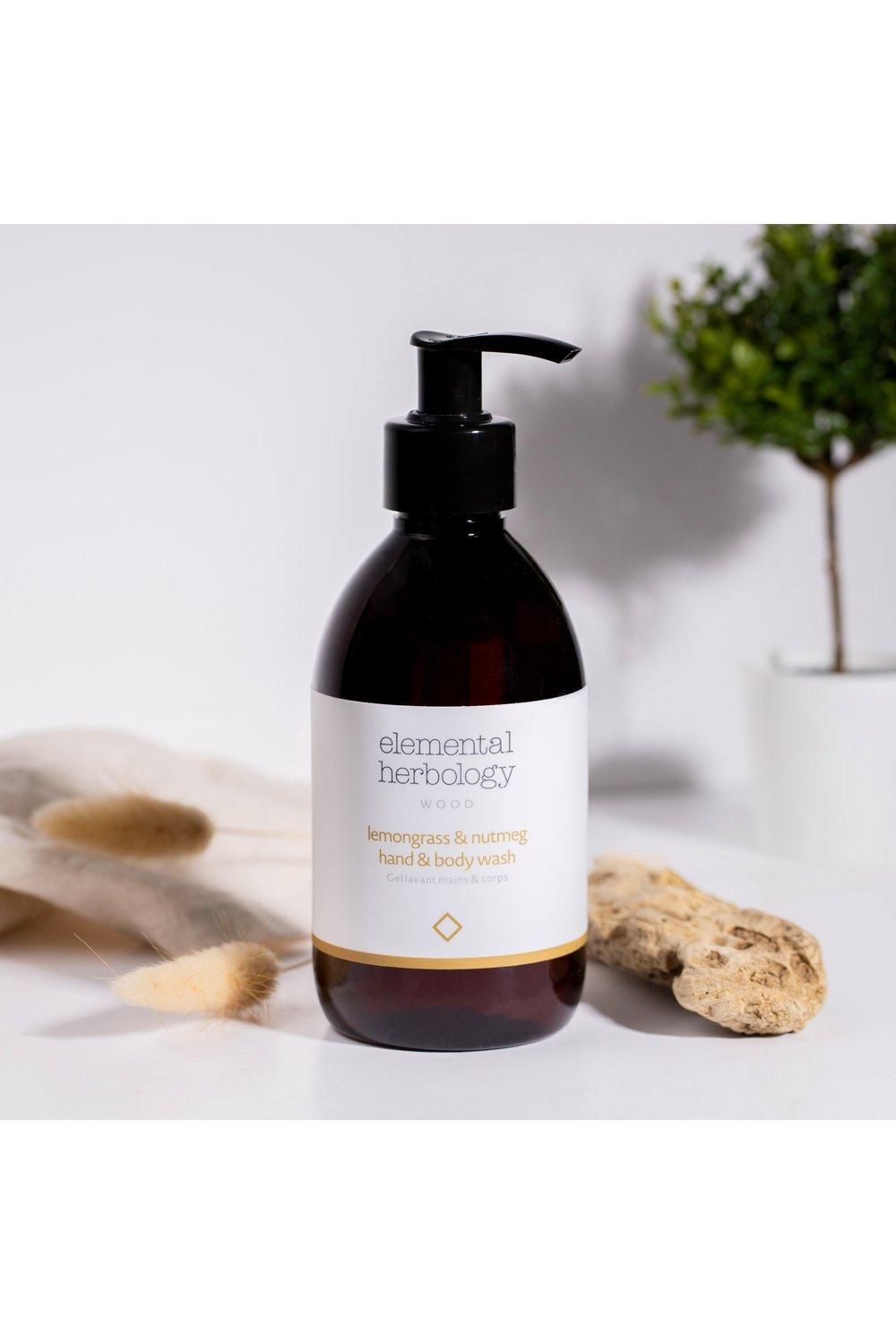 Elemental Herbology Lemongrass and Nutmeg Hand and Body Wash