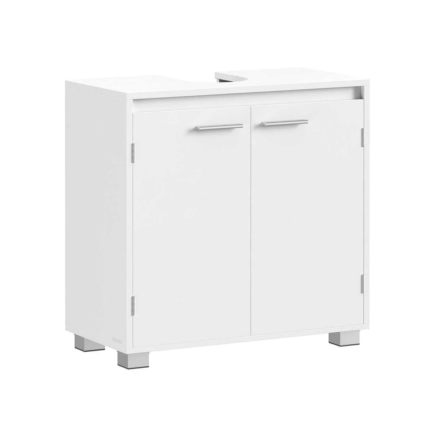 Meuble sous lavabo moderne avec deux compartiments