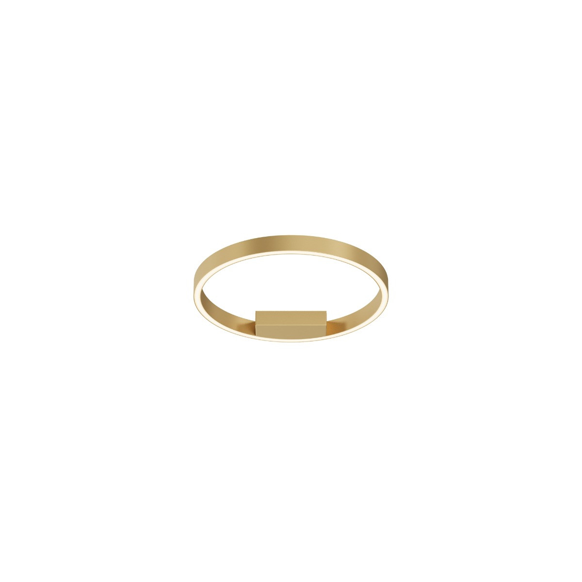 Plafon RIM ring mosiężno-biały LED 24W Biały zmienny 0lm IP20 Maytoni