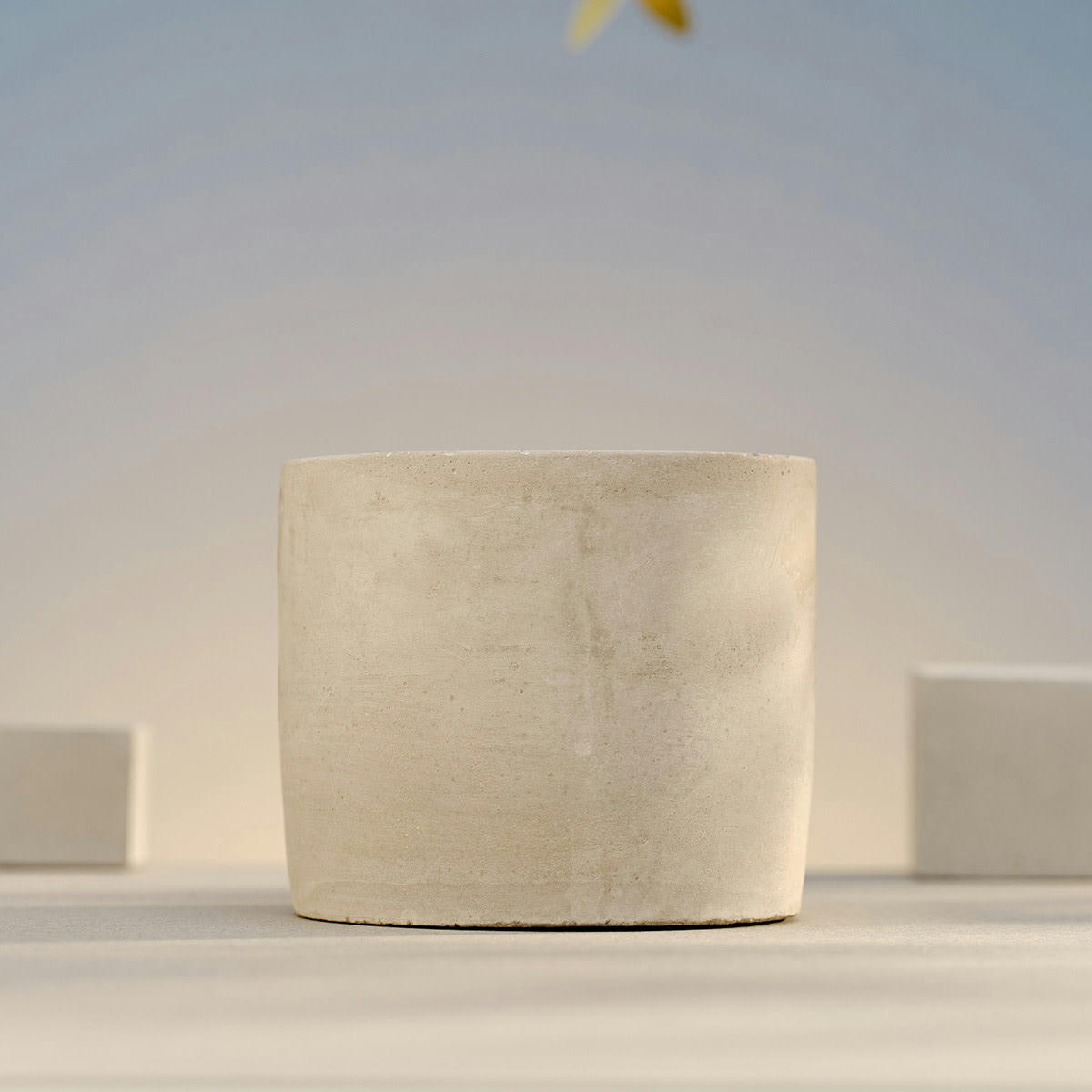 - Bougie extérieur pot béton 60h Citronnelle