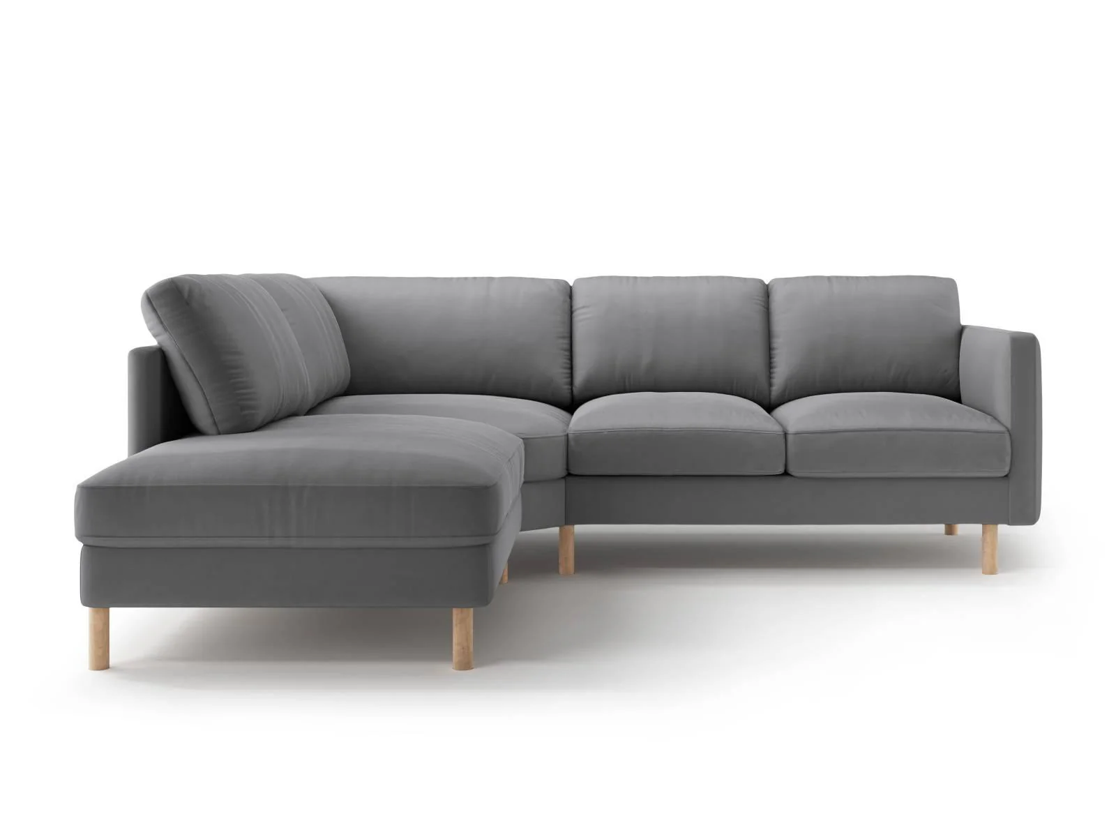 Hoekbank Eden links velvet