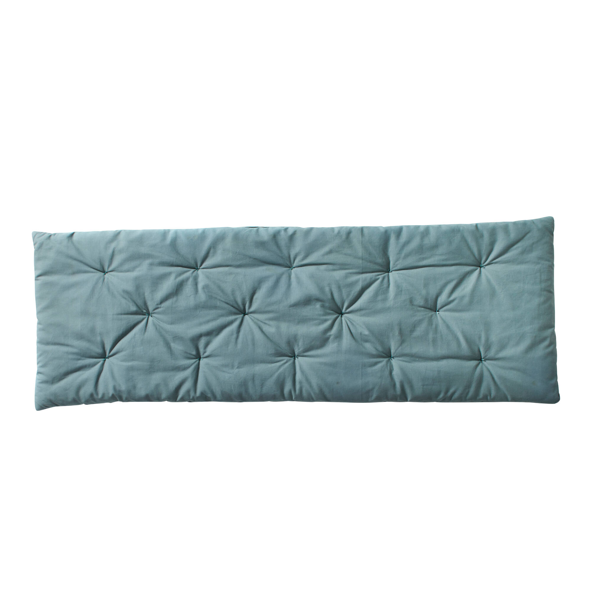 Long coussin uni d'assise de canapé