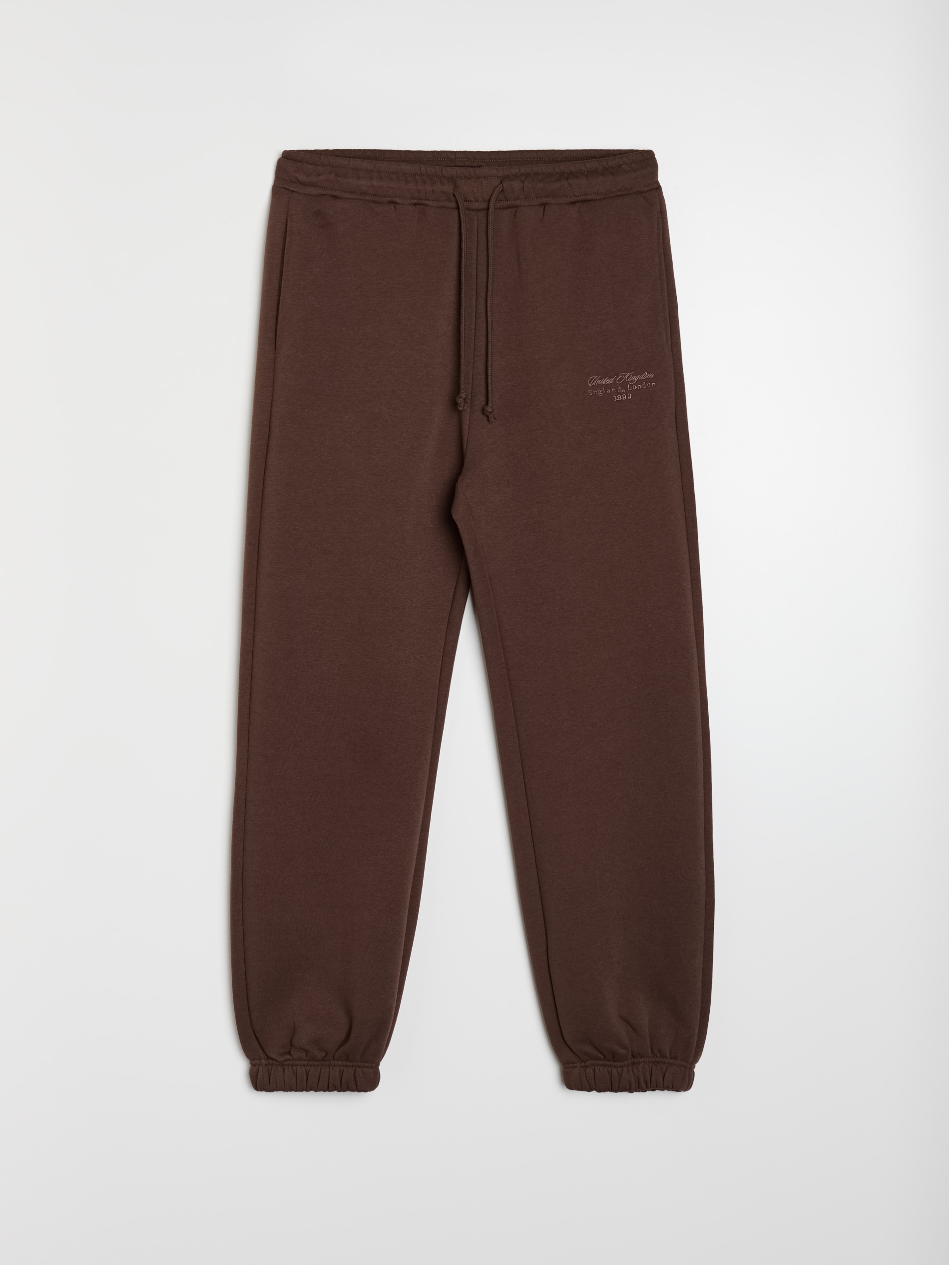 Spodnie dresowe jogger z haftem