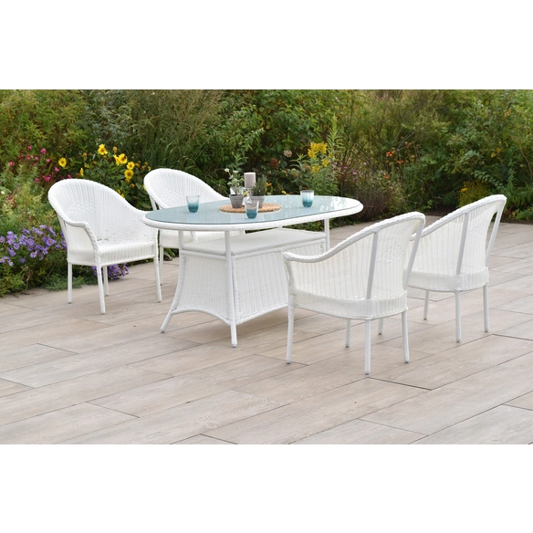 Gartenmöbel-Diningset »Bamberg«, 5 tlg., 4 Sitzplätze, Aluminium