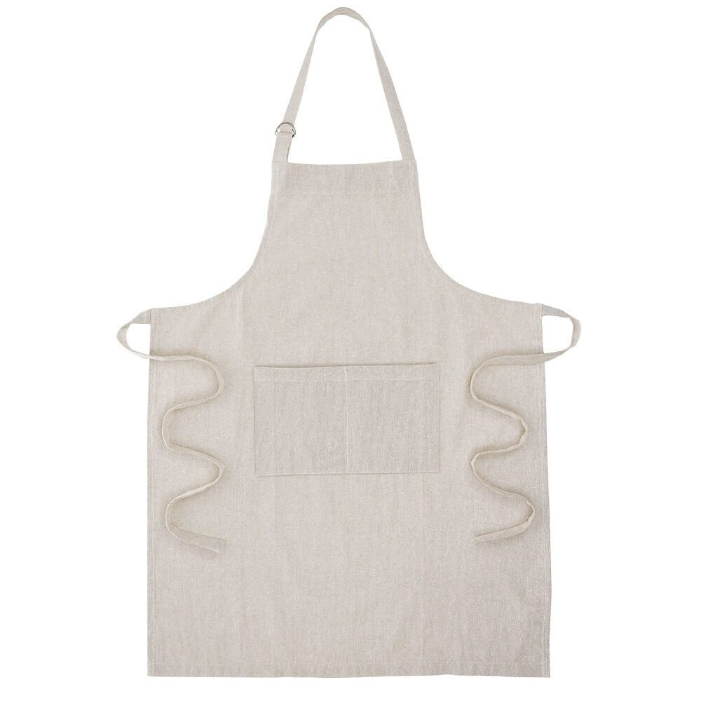 Tablier de cuisine beige