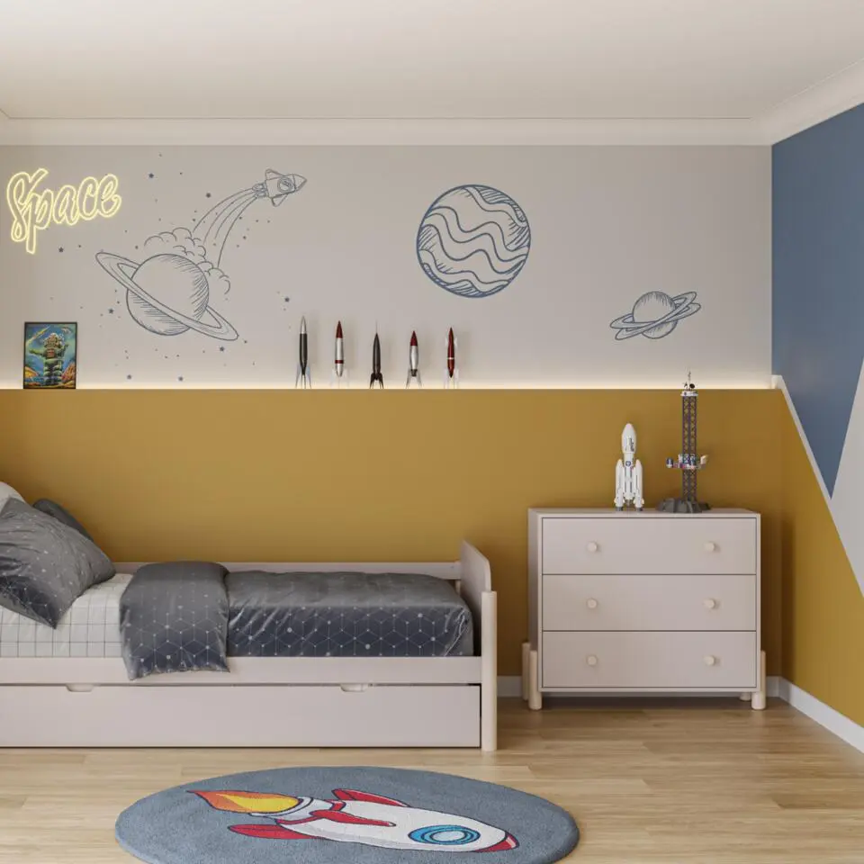 Calicosy - DAPHNE Ladekast - Naturel - 40x90x80 cm