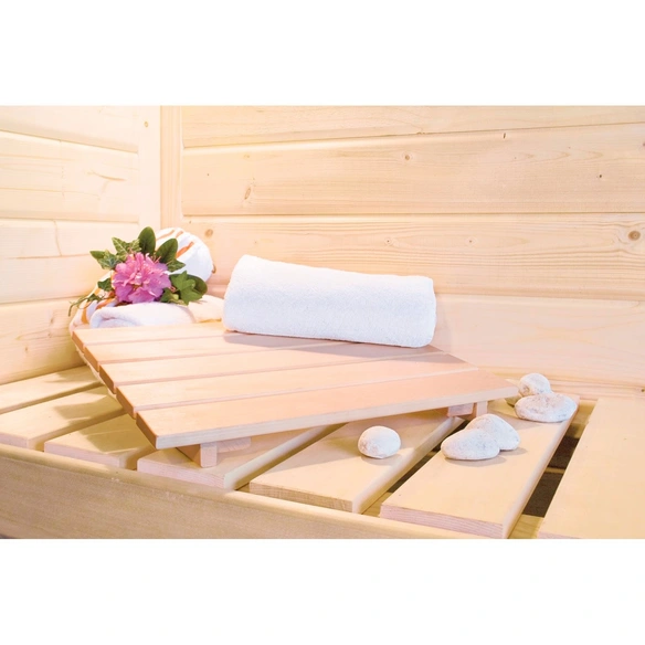 Sauna »Vijandi«, inkl. 9 kW Saunaofen mit externer Steuerung, für 3 Personen