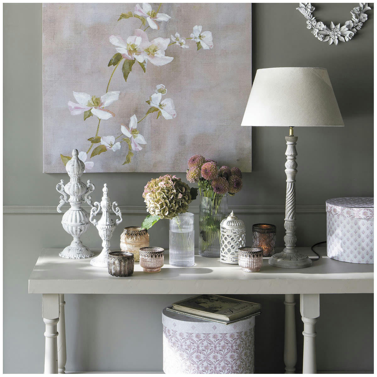 - Set de 3 boites à chapeau