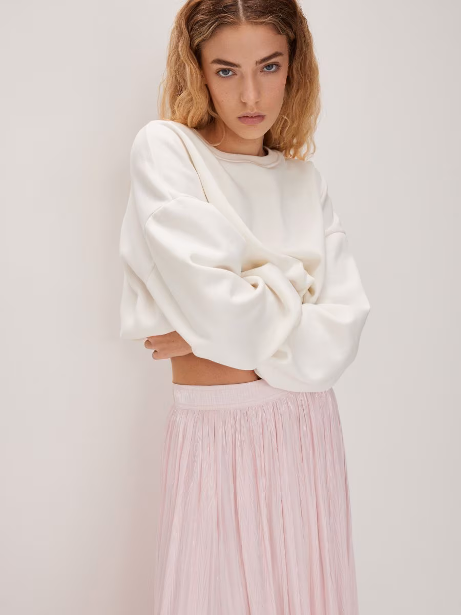 Skirt With Shiny Effect