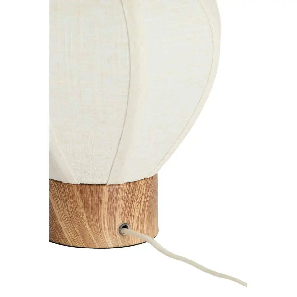 Tafellamp Kyzo - Naturel - &Oslash;23x23.5cm