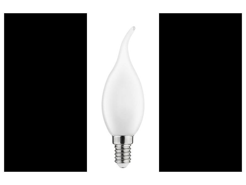 Żarówka LED E14 z ciepłą barwą światła