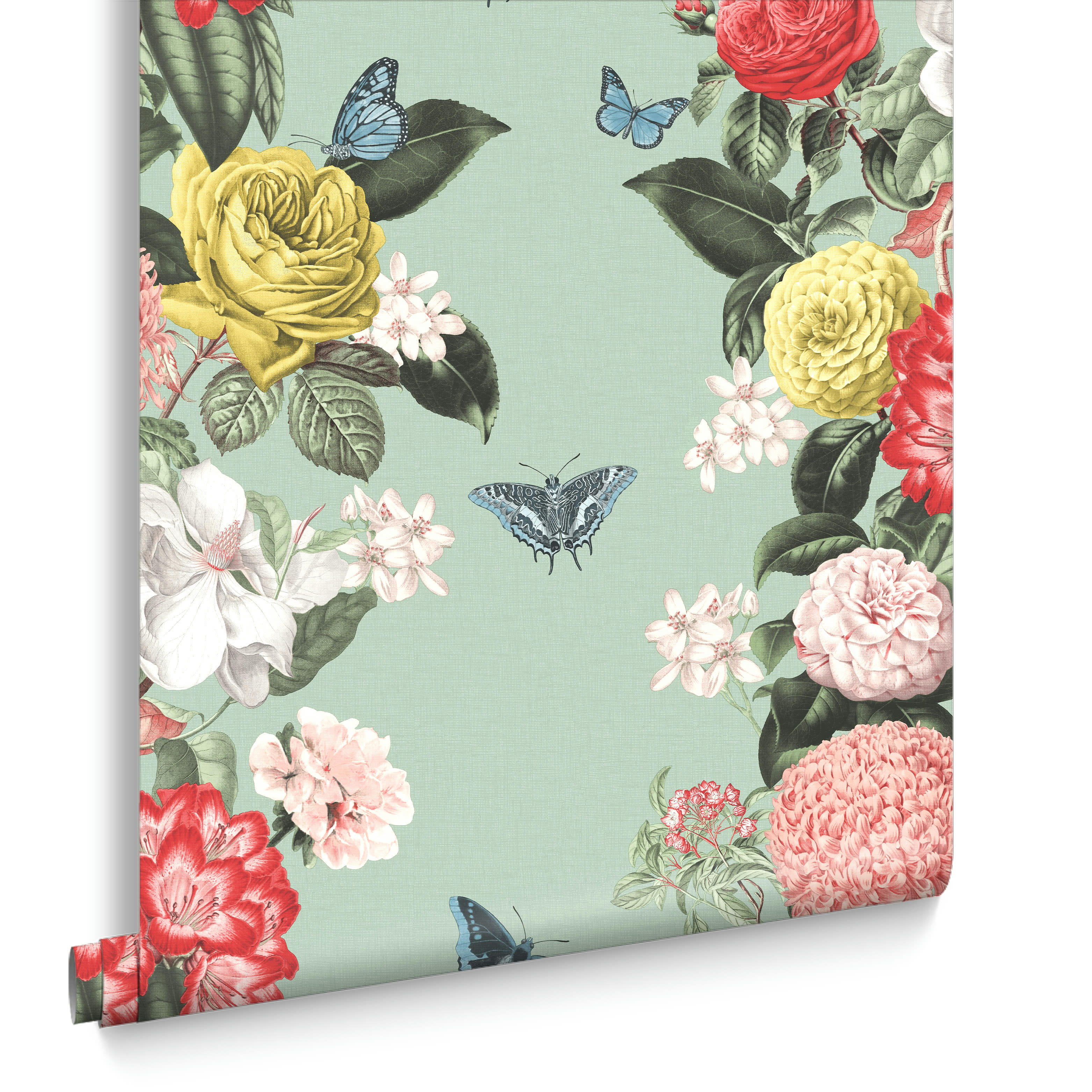 - papier peint bloomsbury neo vert 1005x52cm