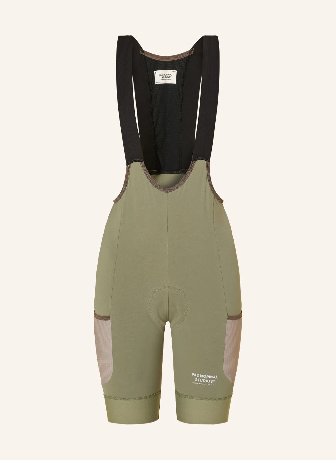 PAS NORMAL STUDIOS Radhose ESCAPISM CARGO BIBS mit Trägern und gepolstertem Einsatz