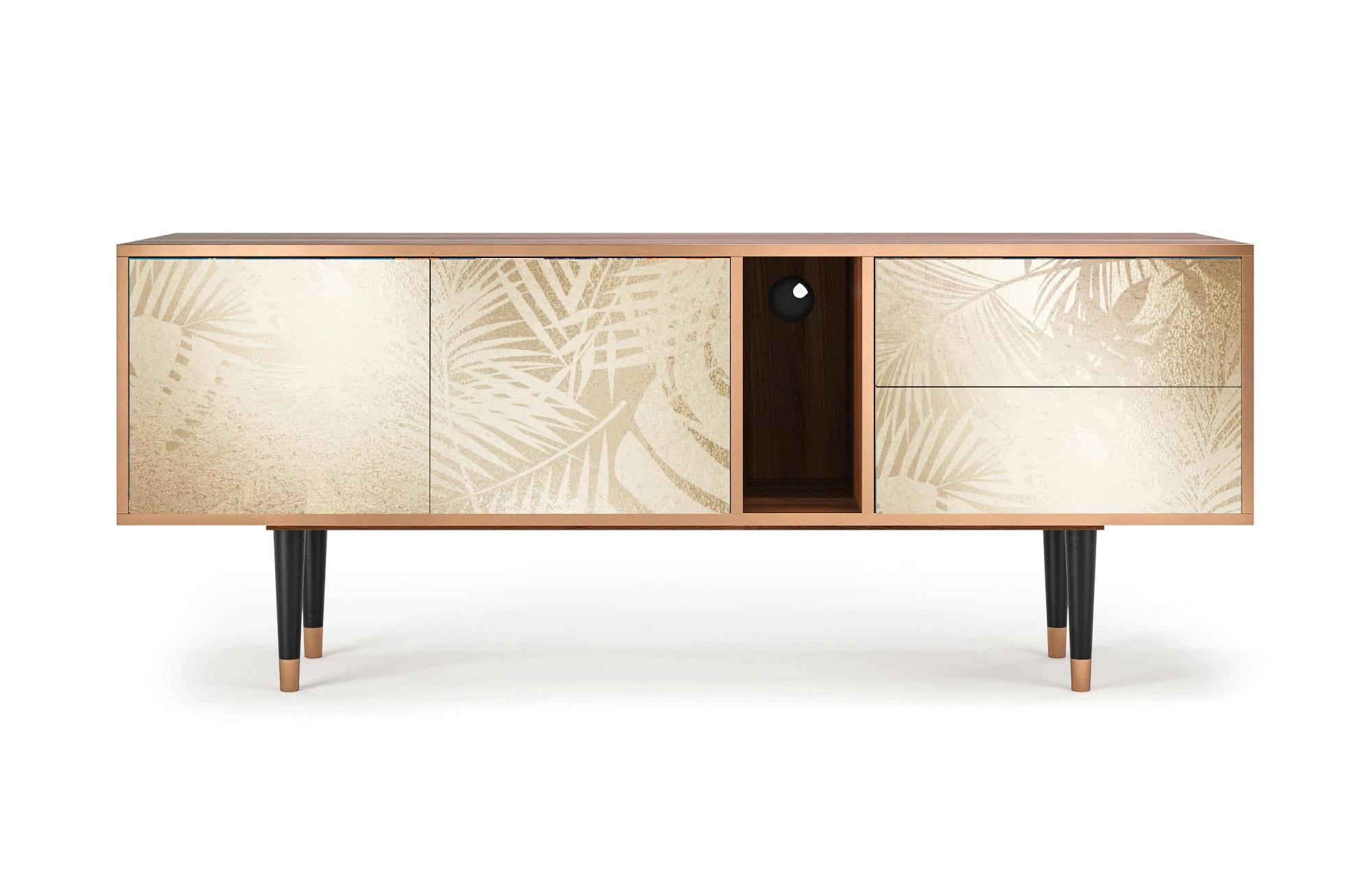 PLANT OF THE DESSERT - Meuble TV  sable 2 tiroirs et 2 portes L 170 cm