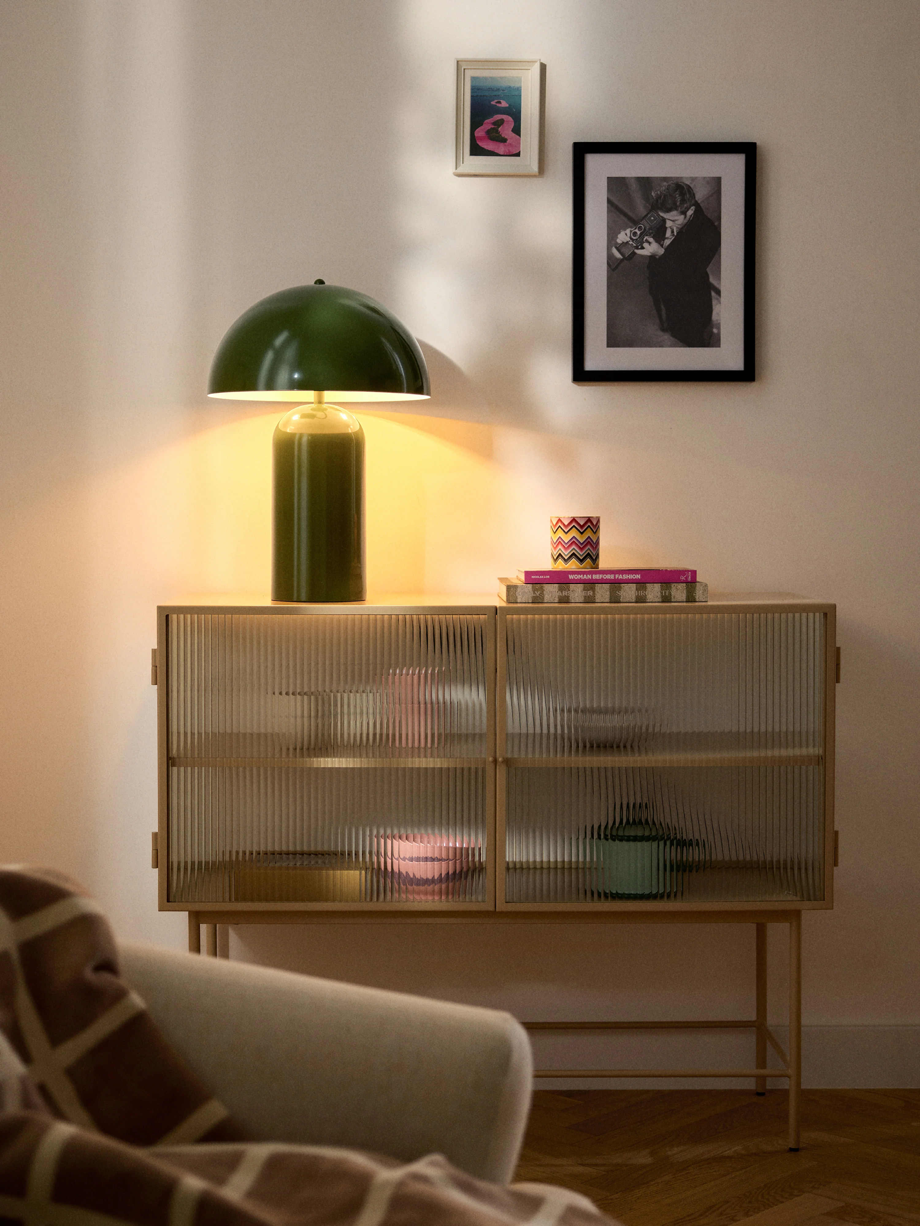 Große Retro-Tischlampe Walter