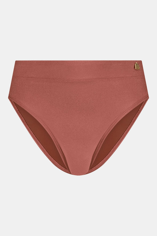 Beachlife Chocolate Shine High Waist Bikinibroekje