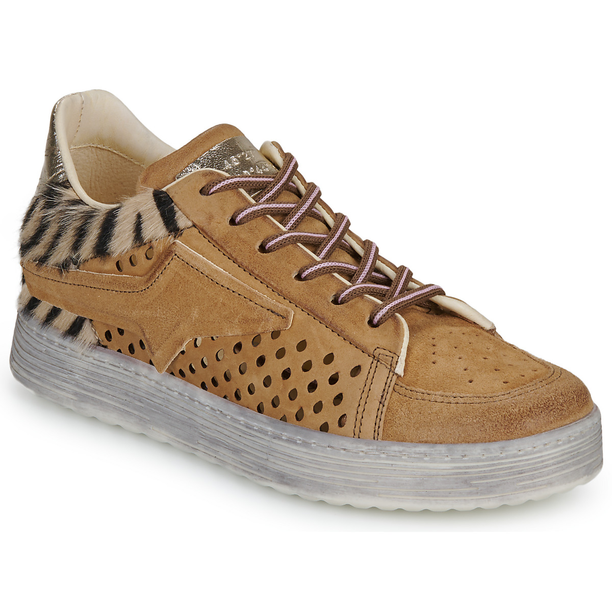 Airstep / A.S.98 - ASZEPPA - Camel / Pink