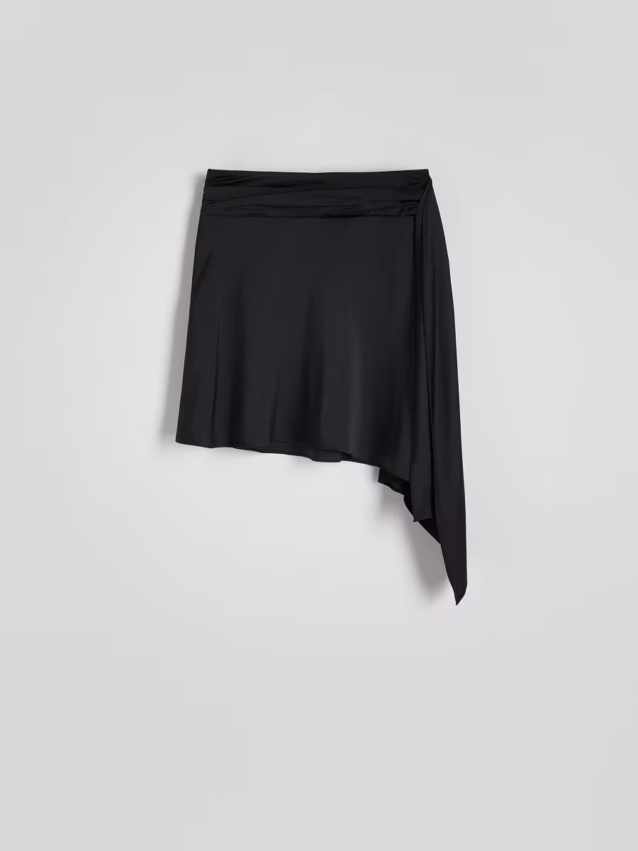 Asymmetric Hem Skirt