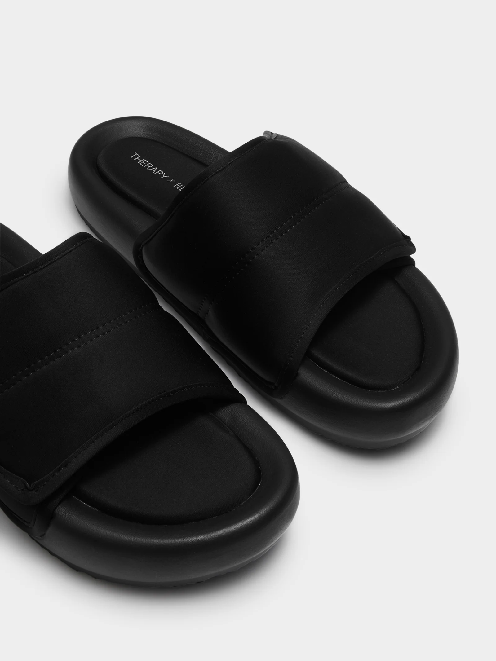 Womens Ella May Ding Zen Rip Tape Slides