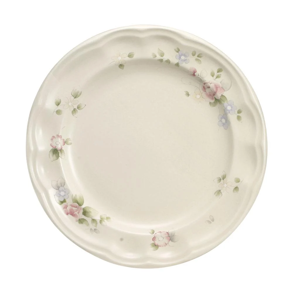 Tea Rose Luncheon Plate