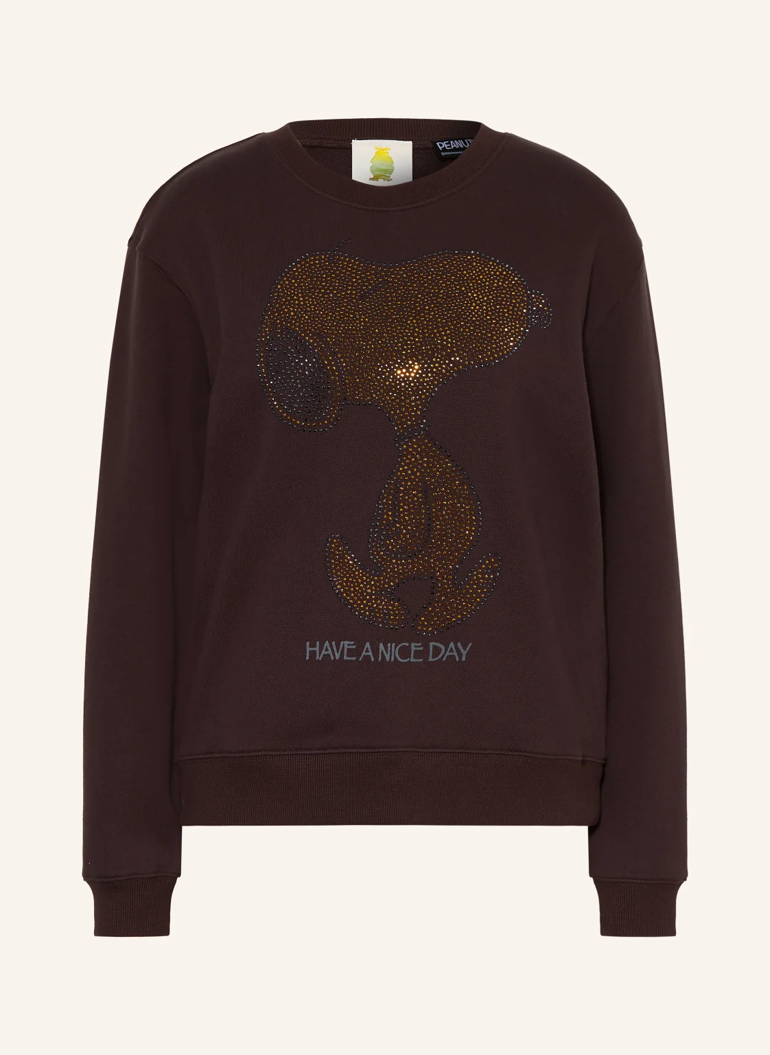 Princess GOES HOLLYWOOD Sweatshirt mit Schmucksteinen