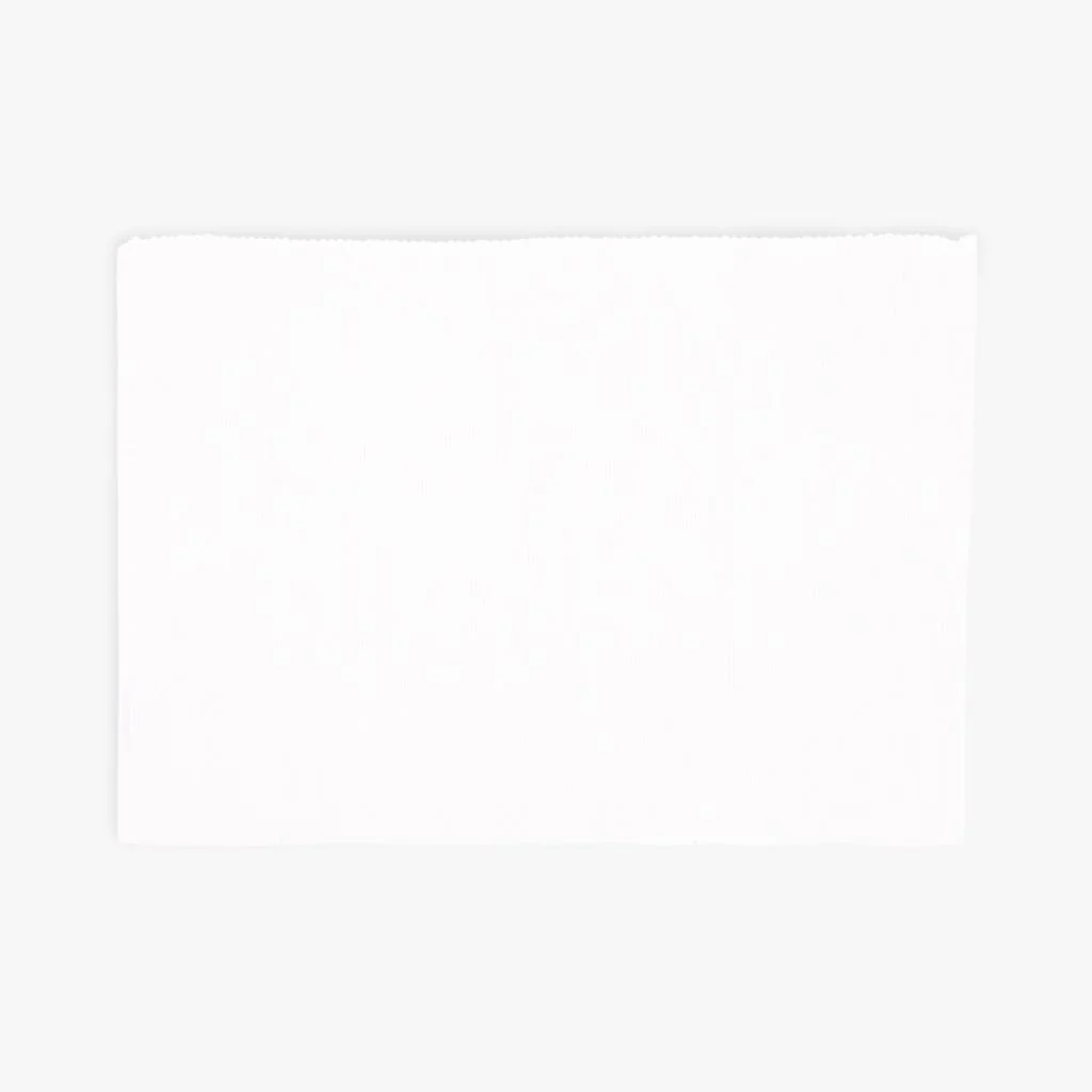 Individual para Mesa Algodão Branco 4EVERYDAY