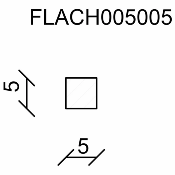 Flachleiste, Kiefernholz natur, LxHxT: 240 x 0,5 x 0,5 cm