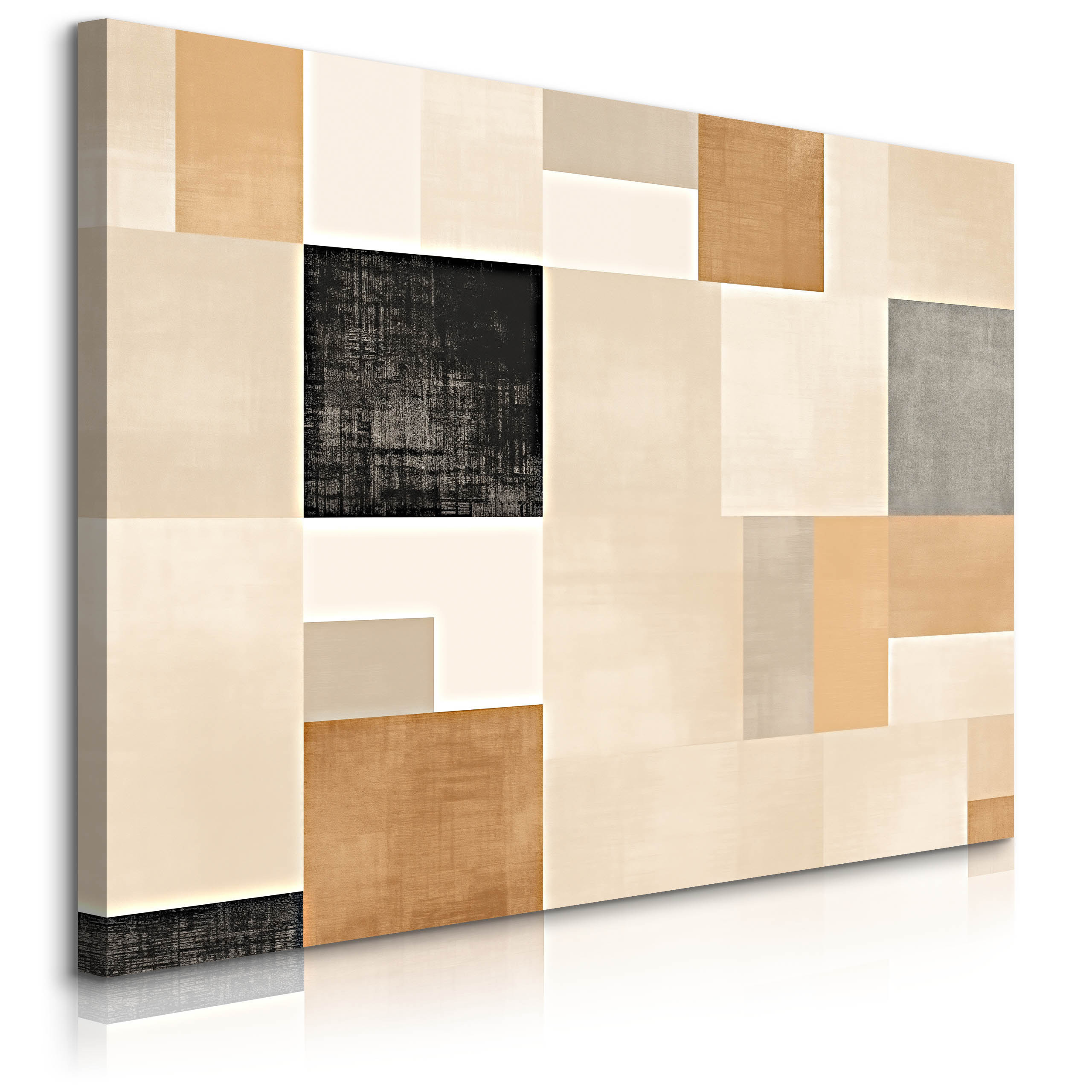 Obraz Abstrakcyjny Wzór Geometryczny W Stylu Boho 30x20cm