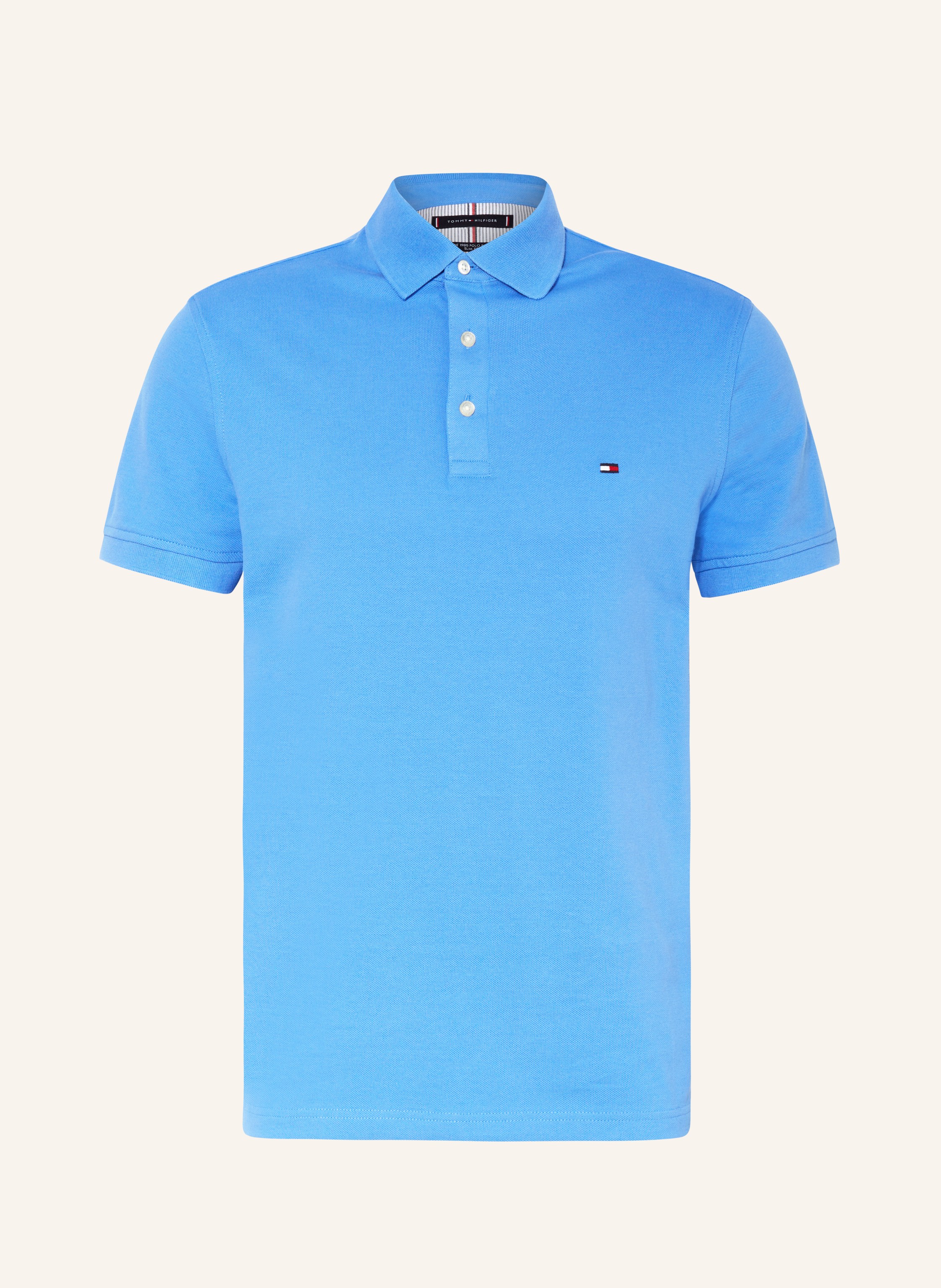 TOMMY HILFIGER Piqué-Poloshirt Slim Fit