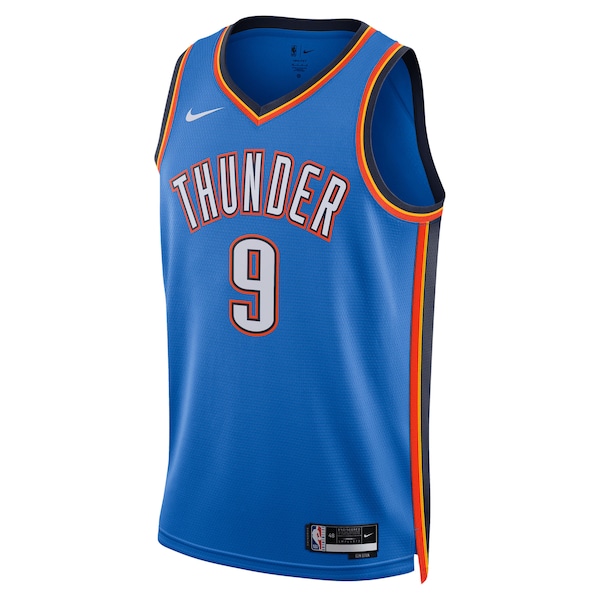 Alex Caruso Oklahoma City Thunder Nike Unisex 2025 NBA Finals Swingman Jersey - Icon Edition - Blue