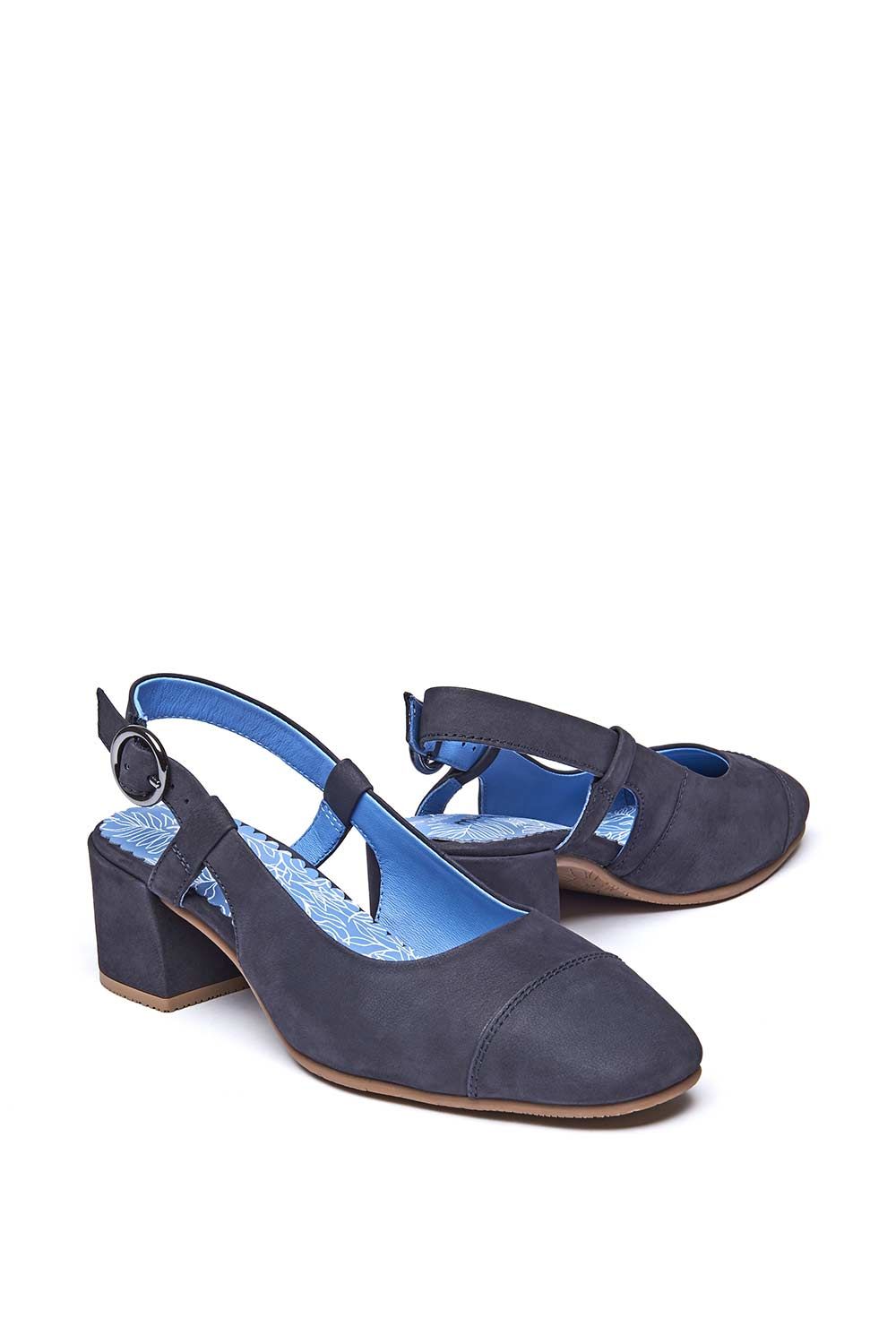 Moshulu Emiko' Nubuck Slingback Court Heels