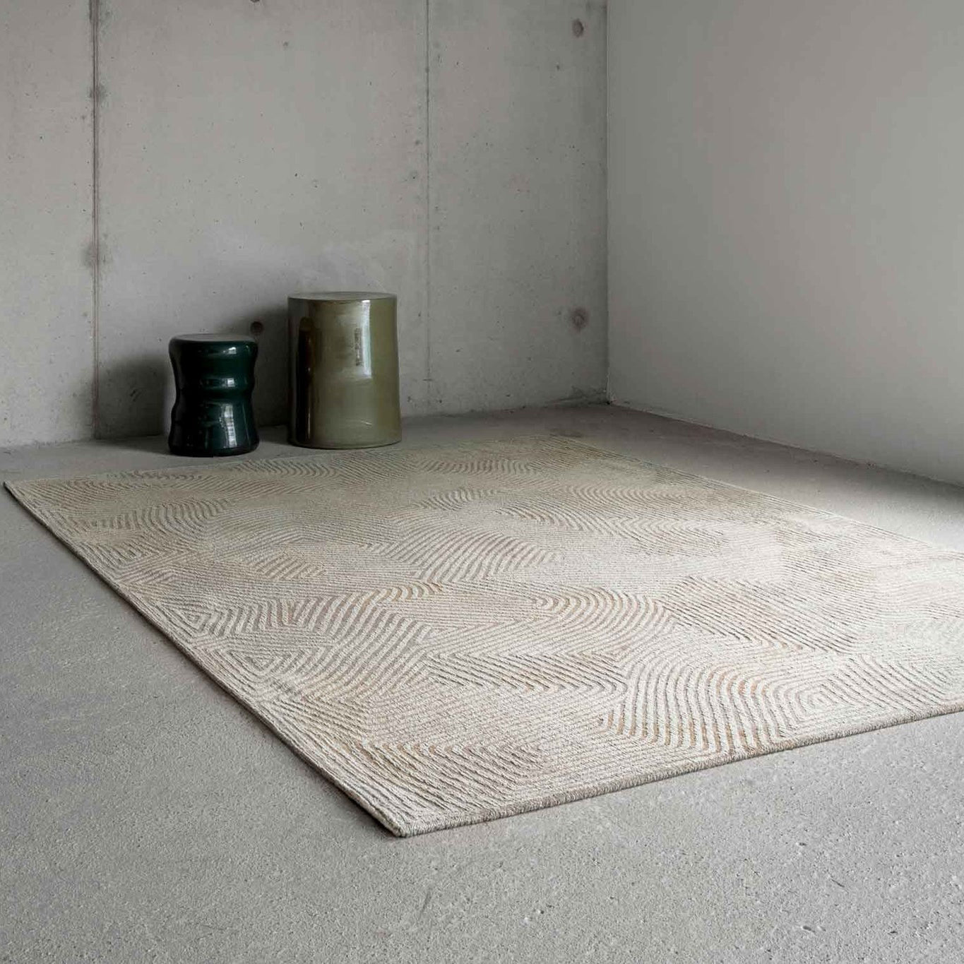 Louis de Poortere Coral Meditation Vloerkleed 280 x 390 cm - Shell Bei