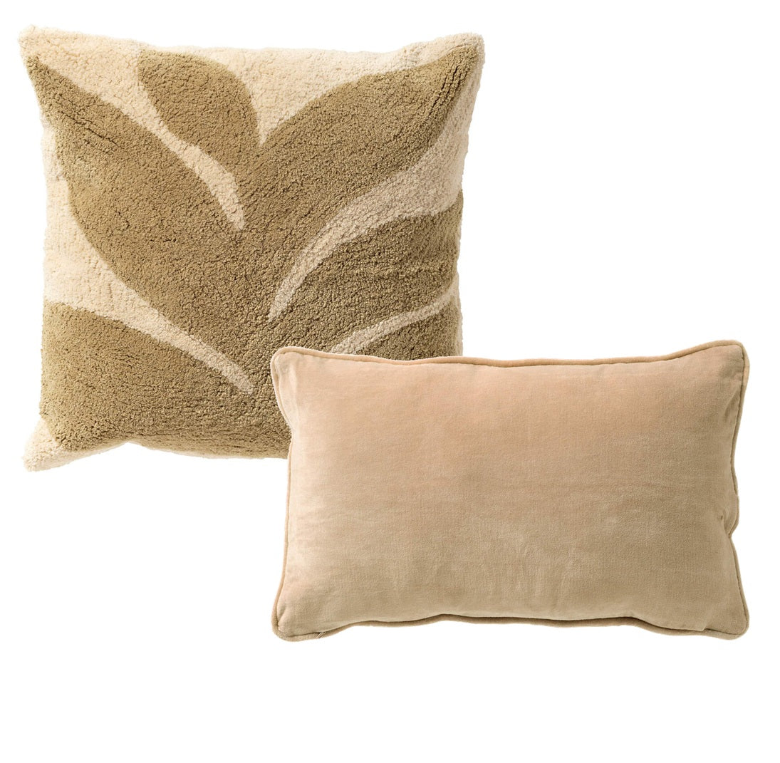 Dutch Decor set sierkussens - Juna en Carina - Beige