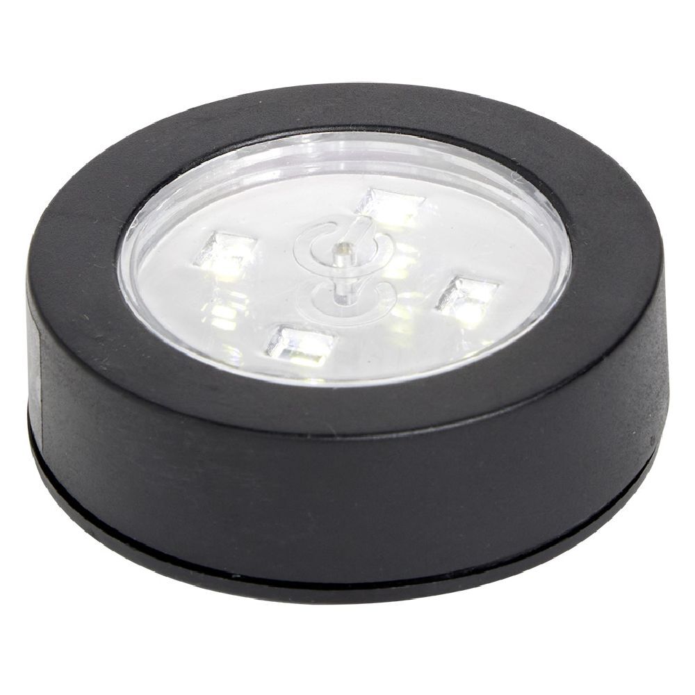 Lampe push 4 led - Ø7x2,4 cm