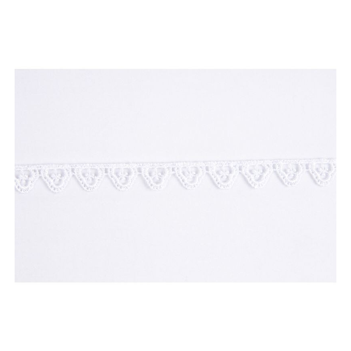 White Clover Guipure Lace Trim by the Metre