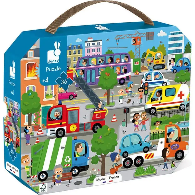 Puzzle 36-teilig City