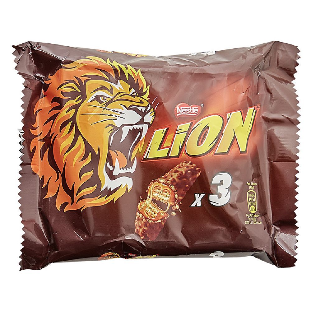 Barre chocolatée Lion x3