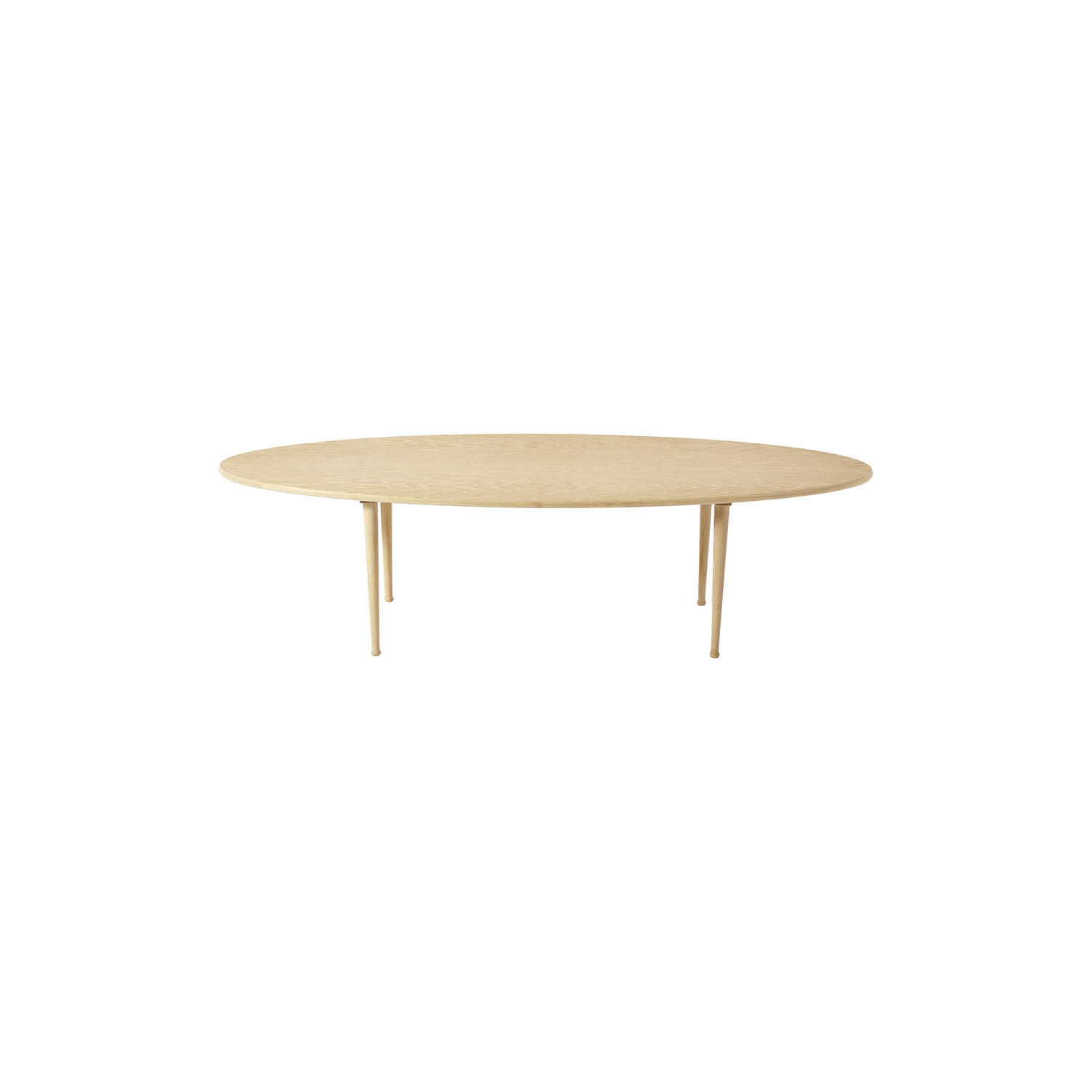 Surf Table, hvidolieret eg