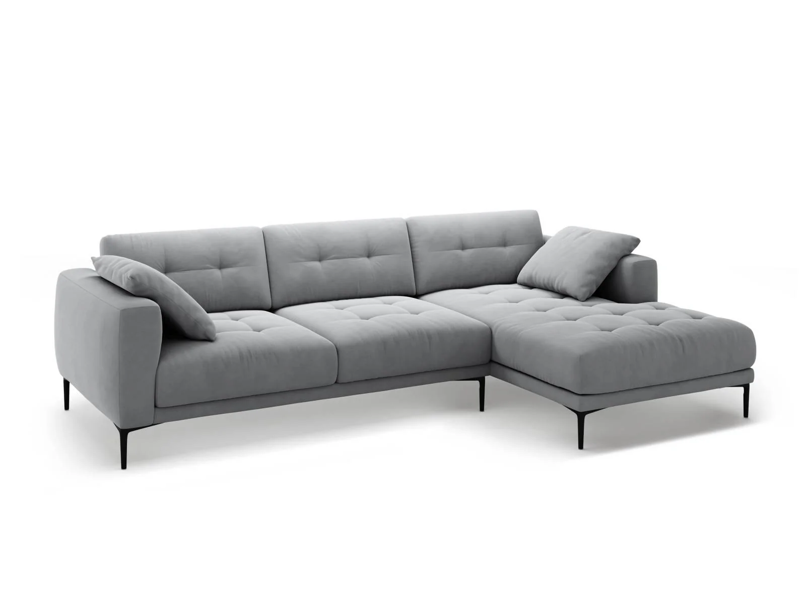 Hoekbank Bemy velvet rechts