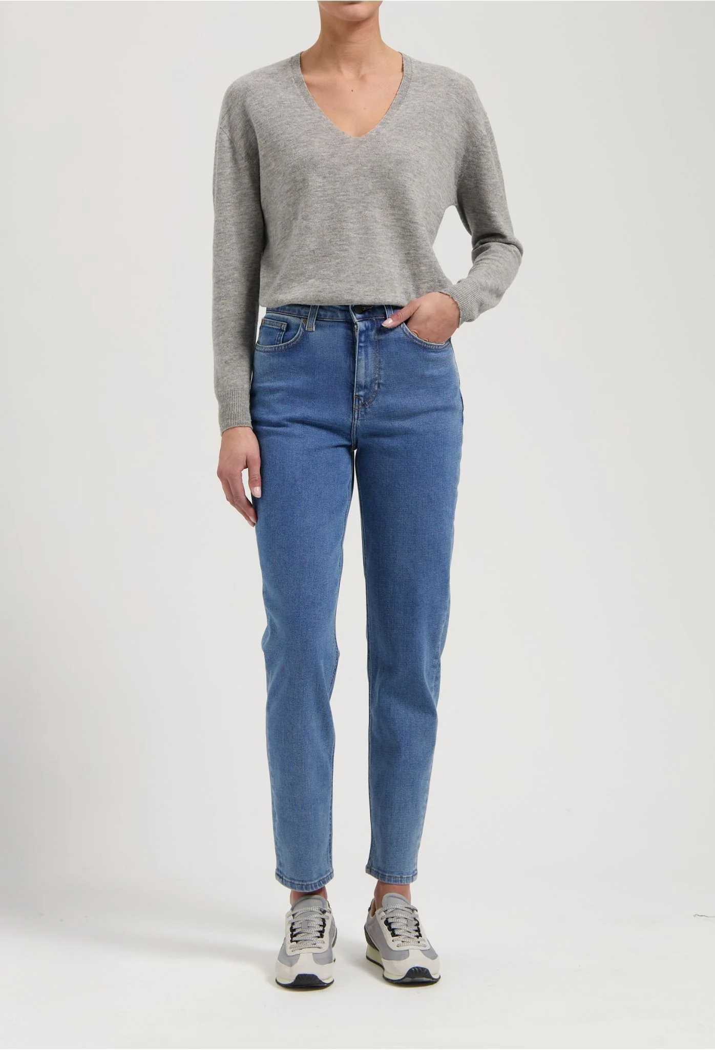 Mams High Tapered - Stone Vintage
