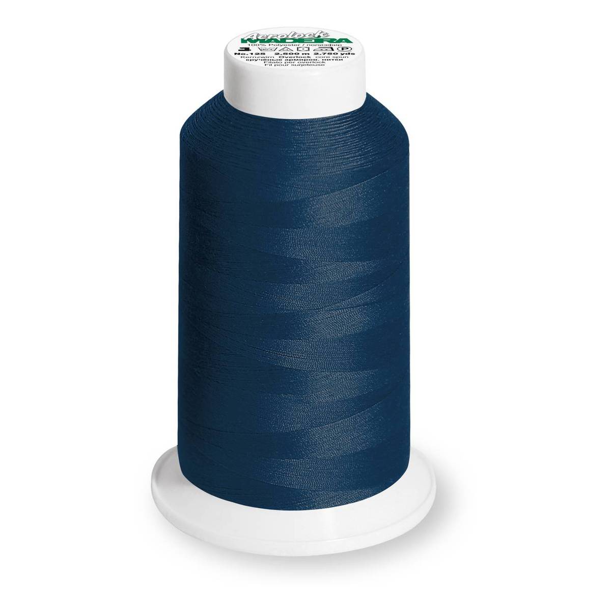 Madeira Navy Blue Aerolock Overlocker Thread 2500m (8420)