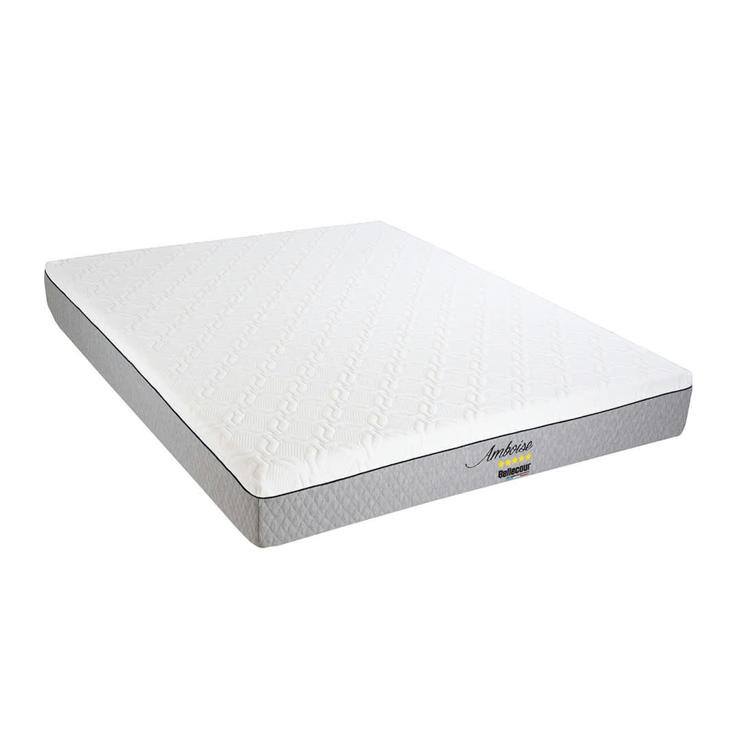 AMBOISE - Ensemble  140x190  Matelas + Sommier + Accessoires
