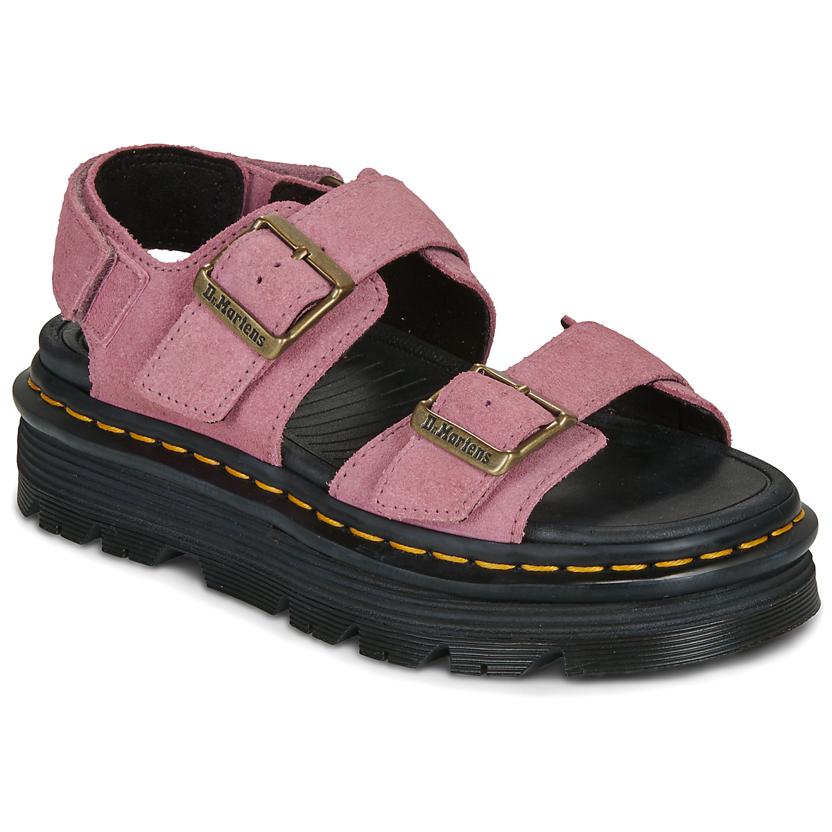 Dr. Martens - ZebZag Sandal Dusty Rose EH Suede - Pink